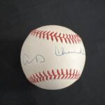 HAPPY CHANDLER MLB HOF Signed Baseball – A Foley’s BAR NYC original piece BAS Main Image