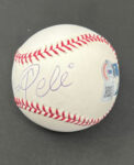 PELE SOCCER Signed Baseball – A Foley’s BAR NYC original piece BAS Main Image