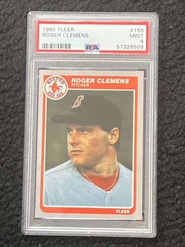 1985 Fleer Baseball #155 Roger Clemens Rookie Card