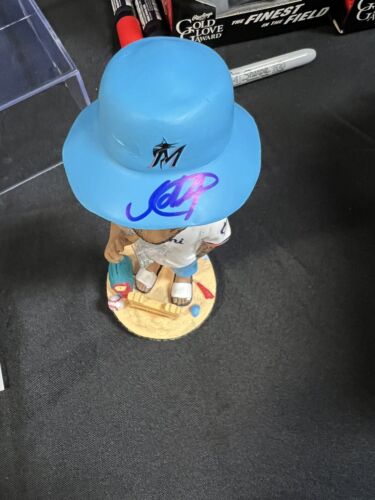 Sandy Alcantara Miami Marlins MLB Bobble Head Giveaway Auto Signed BECKETT CERT Gallery Image 1