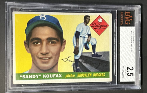 Sandy Koufax Signed Dodgers Jersey (Beckett)