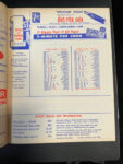 1968 CEDAR RAPIDS CARDINALS ORIGINAL UNSCORED PROGRAM – SHARP Main Image