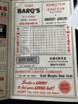 1949 MEMPHIS CHICKS ATLANTA CRACKERS MINOR LEAGUE BASEBALL Program Main Image