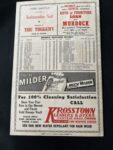 1949 MEMPHIS CHICKS ATLANTA CRACKERS MINOR LEAGUE BASEBALL Program Main Image