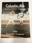 1984 COLUMBIA METS VS GREENSBORO HORNETS UNSCORED MINOR LG PROGRAM W INSERT Main Image