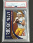 2020 Panini Playoff #RW4 Justin Herbert Rookie Wave PSA 10 GEM MT 668 Main Image