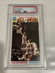 1976 TOPPS #127 JULIUS ERVING ALL STAR 76ERS HOF PSA 5 EX 335 Main Image