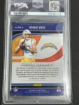 2020 Panini Playoff #RW4 Justin Herbert Rookie Wave PSA 10 GEM MT 668 Main Image