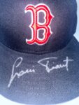 Luis Tiant Signed Boston Red Sox New Era Hat MLB 2001 FLEER LEGACY COA Main Image