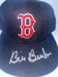 Bill Buckner Signed Boston Red Sox New Era Hat MLB 2001 FLEER LEGACY COA 985 Main Image