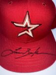 Lance Berkman Signed Houston Astros New Era Hat MLB 2001 FLEER LEGACY COA Main Image