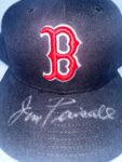 Jimmy Pearsall Signed Boston Red Sox New Era Hat MLB 2001 FLEER LEGACY BAS 355  Main Image